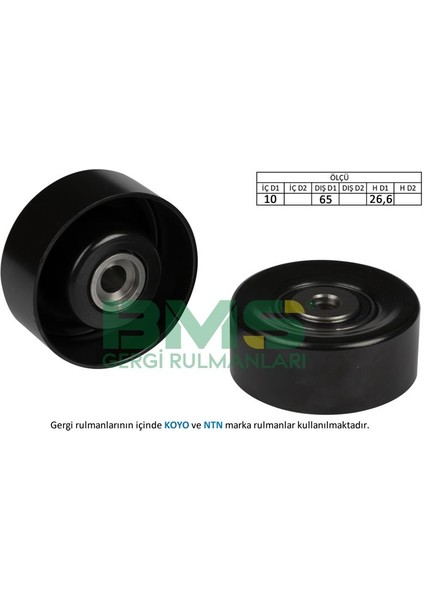 Alternatör Gergi Rulmanı Partner-Berlıngo 1.1-1.4-P306 1.1.1.4-1.6-Xsara 1.6i-Saxo