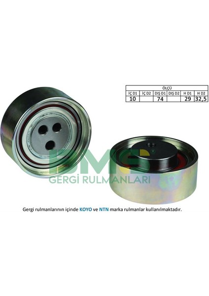 Alternatör Gergi Rulmanı Fuso Canter MK667793
