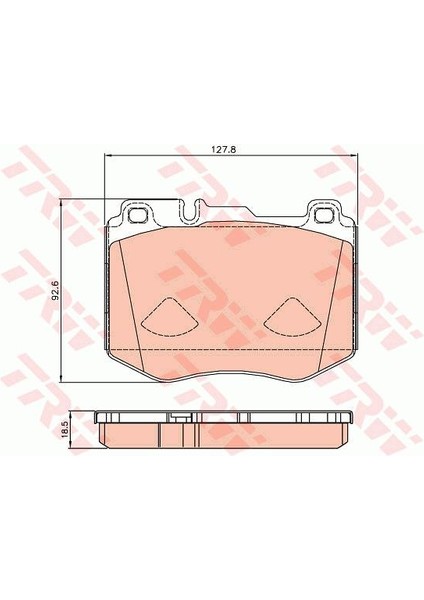Fren Balatası Ön Mercedes W205 S205 C205 A205 W213 S213 C238 A238 A0084201820