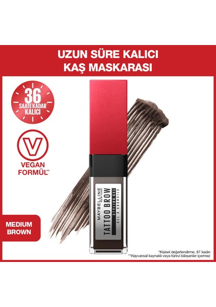 Maybelline Tatto Brow Styling Gel - Kaş Maskarası No: 257