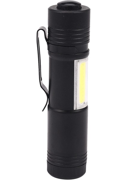 Hyqzltca 2x Mini Taşınabilir Q5 LED El Feneri Xpe ve Cob Çalışma Işığı Lanterna Ful Kalem Torch Lambası 4 Modu 14500 Veya Aa Kullanın (Yurt Dışından)