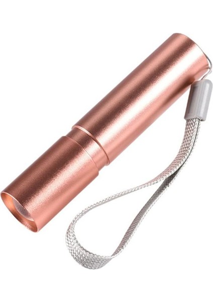 Süper Parlak Mini Işık 3 Modlu USB Şarj Edilebilir Mini El Feneri, Dahili 14500 Pil (Yurt Dışından)