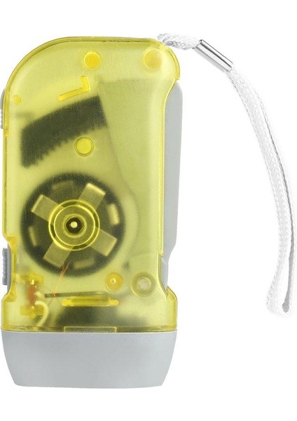 3 LED El Presleme Dinamo Krank Güç Rüzgar El Feneri Torch Işık El Basın Krank Kamp Lamba Işığı (Yurt Dışından)