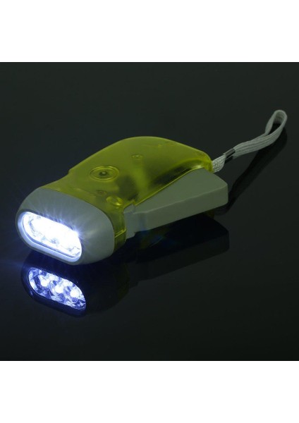 3 LED El Presleme Dinamo Krank Güç Rüzgar El Feneri Torch Işık El Basın Krank Kamp Lamba Işığı (Yurt Dışından) modelleri