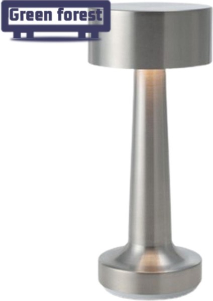 Yeşil Orman Gece Lambası Yüksek Parlaklık Retro Bar LED Lamba Başucu Dekoru