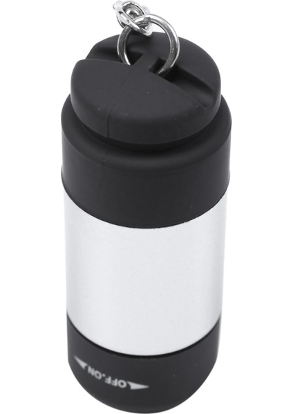 Flyeer 1 Adet USB Mini Torch El Feneri LED Taşınabilir Şarj Edilebilir Kapı Anahtarlık ile (Yurt Dışından)