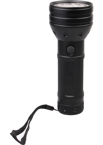 Alüminyum Alaşımlı Muhafaza Üzerinde Taşınabilir Pres 51 LED Uv El Feneri Lambası (Yurt Dışından)