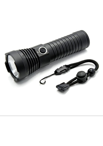 Küçük 5mode LED Şarj Edilebilir El Feneri Xml T6 Torch 1100 Lümen 18650 Pil (Yurt Dışından)