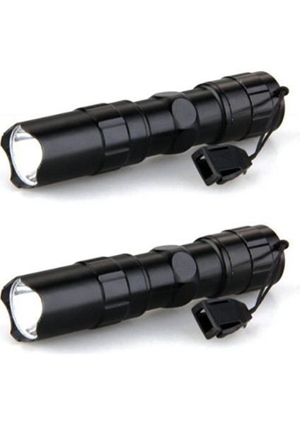 3W LED 200LM Süper Parlak Mini El Feneri Lamba Torch Kamp Balıkçılık (Yurt Dışından)