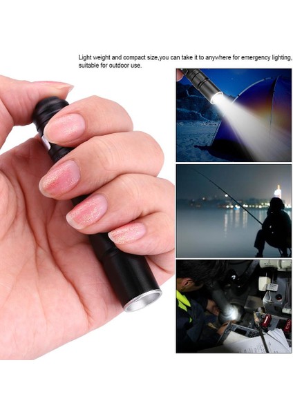 【indirim Indirim】mini Taşınabilir LED Kalem Klipsi El Feneri Teleskopik Zoom Işıklı Fener Lambası Açık Kamp Için (Yurt Dışından) modelleri