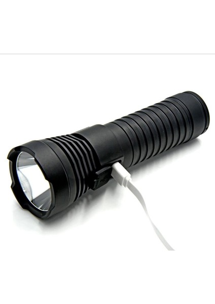 Küçük 5mode LED Şarj Edilebilir El Feneri Xml T6 Torch 1100 Lümen 18650 Pil (Yurt Dışından)