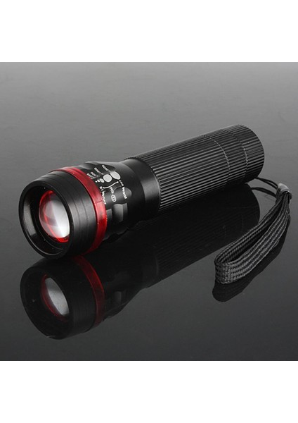 3 Mod 200LM 18650 Cree LED El Feneri Lamba Torch Yakınlaştırılabilir (Yurt Dışından)
