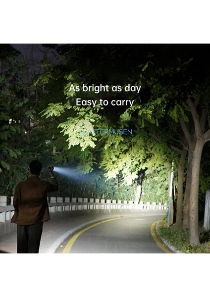 Ultra Parlak LED El Feneri Mini Dış Aydınlatma Açık Kamp Yürüyüş Balıkçılık Için 1200 Mah El Fenerleri (Yurt Dışından) fırsatları