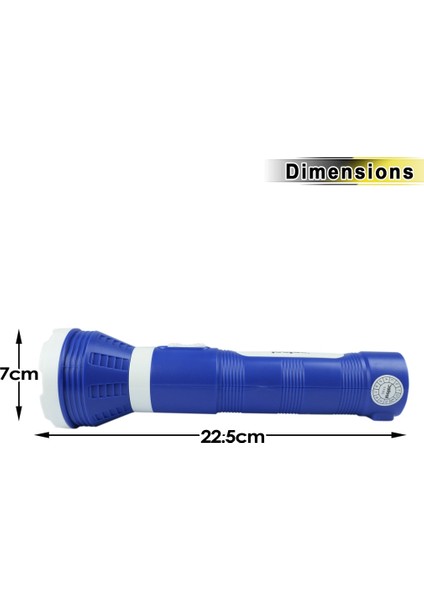 [rongcai] Maharlika Leetec, LT-222-5 Şarj Edilebilir El Feneri 5W Yüksek Güçlü LED Fener (Yurt Dışından) fırsatları