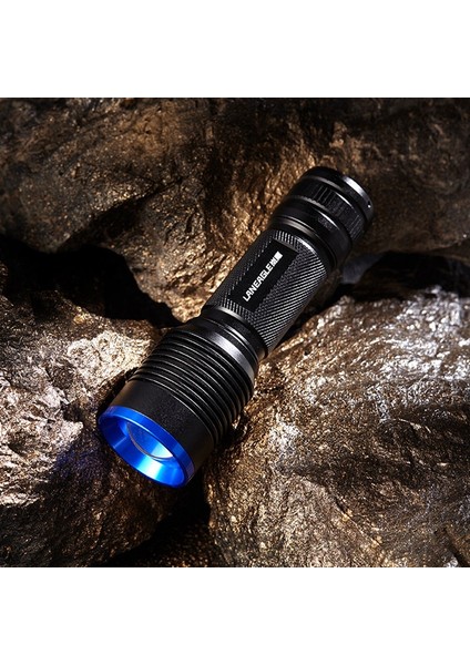 Zoroom Lan Eagle Şarj Edilebilir El Feneri LED Su Geçirmez Torch P50 Lamba Yuvası Açık Kamp Yürüyüş Bisiklet Için 5 Işık Modu (Yurt Dışından) modelleri