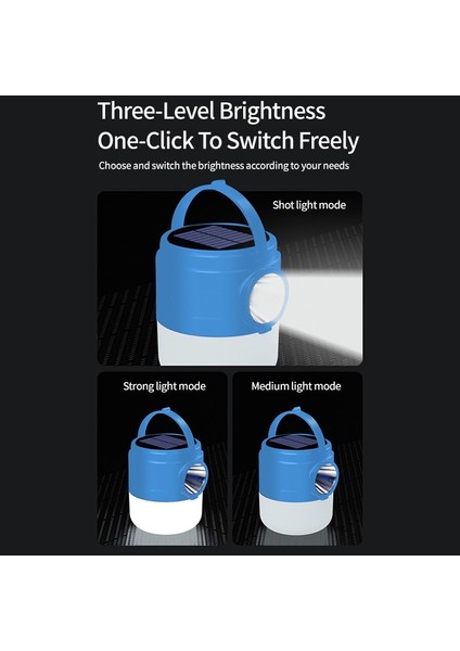 Güneş Kamp Işıkları LED Şarj Edilebilir Ampul El Feneri Açık Çalışma Acil Durum Lambası Taşınabilir Işık Fener (Yurt Dışından) fırsatları