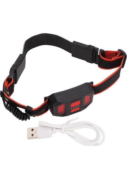 LED Far, Dış Mekanlar Için USB Kablolu Şarj Edilebilir Far (Yurt Dışından)