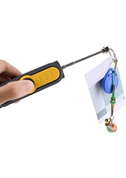Taşınabilir Aydınlatma 3 Modlu Mini El Feneri Taşınabilir Cep Lambası USB Açık Kamp Çalışma Işığı (Yurt Dışından)
