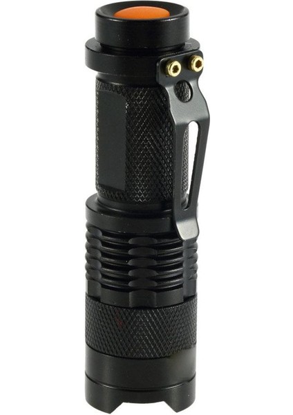 Açık Hava Etkinliği Siyah Için Taşınabilir Q5 LED El Feneri Torch Ayarlanabilir Lamba 300LM (Yurt Dışından)