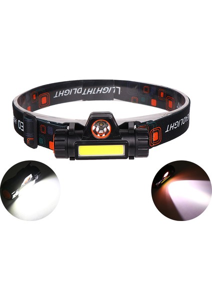 Lumiparty LED Xpe+Cob Düğme Anahtarlı Farlı Dış Mekan Kamp El Feneri (Yurt Dışından) fiyatları