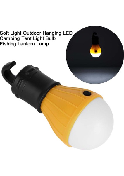 Yumuşak Işık Dış Mekan Asılı LED Kamp Çadırı Ampul Balıkçılık Fener Lambası - Turuncu (Yurt Dışından) indirimleri