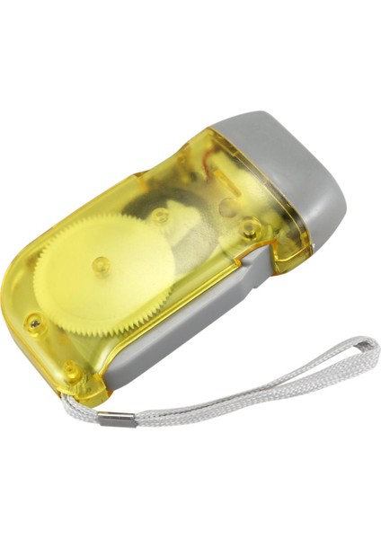 Flyeer 3 LED Dinamo Kurmalı El Feneri Torch Işığı El Basın Krank Nr Kamp (Yurt Dışından)