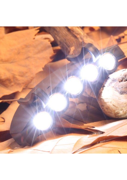 5 LED Kap Şapka Ağız Klip Lamba Başkanı Işık Far Far Kamp Yürüyüş (Yurt Dışından) fırsatları