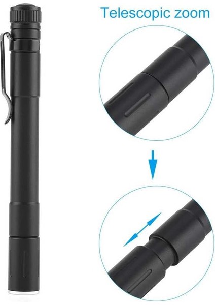 Kompakt El Feneri Mini Ayarlanabilir Dayanıklı Kuyruk Anahtarı Kamp Yürüyüşü Için 3 Aydınlatma Modu (Yurt Dışından) fırsatları