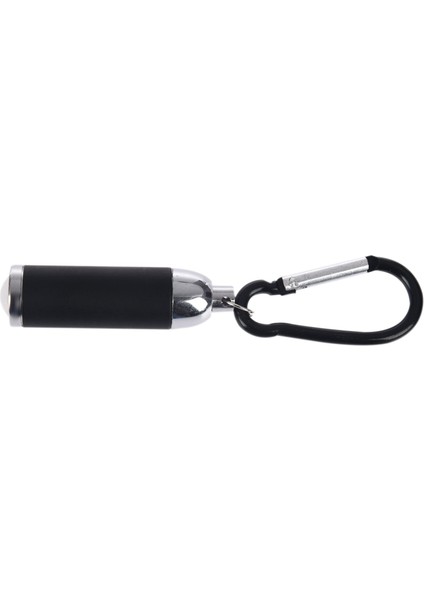 2020 Ultra Parlak LED Kamp El Feneri Mini Torch Lamba Işığı Anahtarlık Anahtarlık, Siyah 2 Adet (Yurt Dışından)