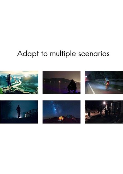 LED El Işığı Şarj Edilebilir Su Geçirmez USB Şarj Açık Havada Kamp ve Yaya Dağcılık Cob Güçlü Işık A (Yurt Dışından) fırsatları