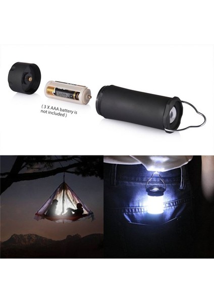 Mini Küçük Taşınabilir Su Geçirmez 1 W 3 Modu Kanca Kamp LED Fenerler Açık El Fenerleri Malzemeleri Değiştirilebilir Piller (Yurt Dışından) modelleri