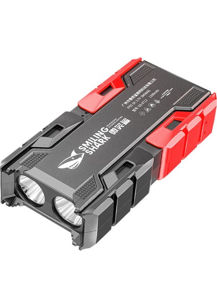 LED El Feneri USB Şarjlı Su Geçirmez Işık Taşınabilir Aydınlatma Şarj Pal Lambası Ev Kamp Dış Mekan Için (Yurt Dışından)