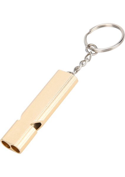 Anahtarlık Kamp Çift Tüpler Aracı Altın ile Açık Survival Düdük (Yurt Dışından) indirimleri