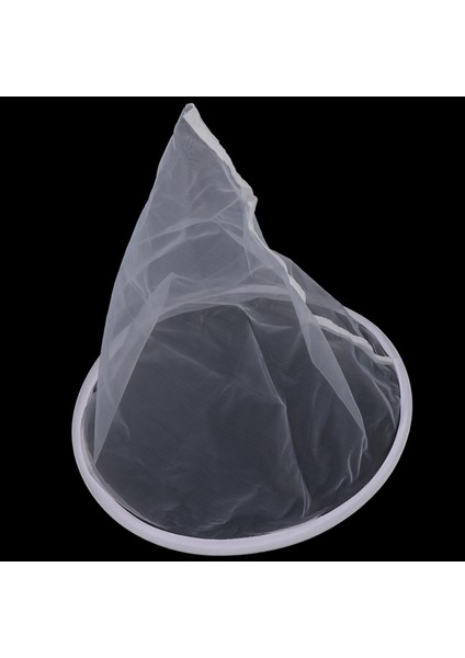 Örgü Naylon Koni Şeklinde Bal Süzgeç Filtre Fiber Net Beyaz Arıcılık Araçları Podazz (Yurt Dışından)