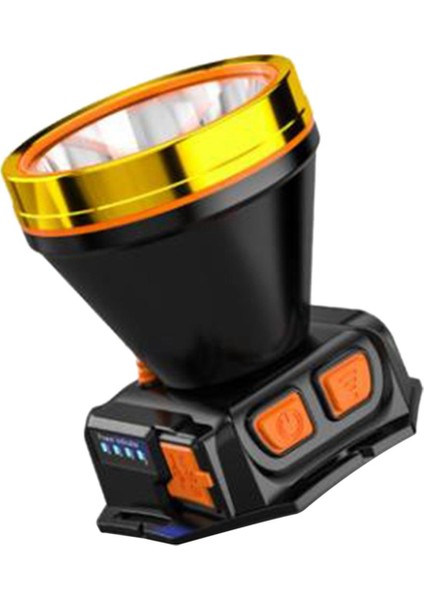 Kamp LED Kafa Işık Lambası Far Su Geçirmez USB Şarj Edilebilir Kafa El Feneri Su Geçirmez Kafa Feneri (Yurt Dışından)