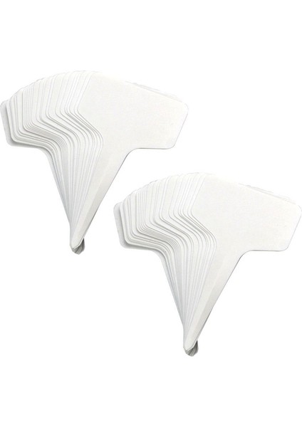 50 Adet Plastik Fabrikası T-Tipi Etiketler Işaretleyiciler Kreş Bahçe Etiketleri (Yurt Dışından)
