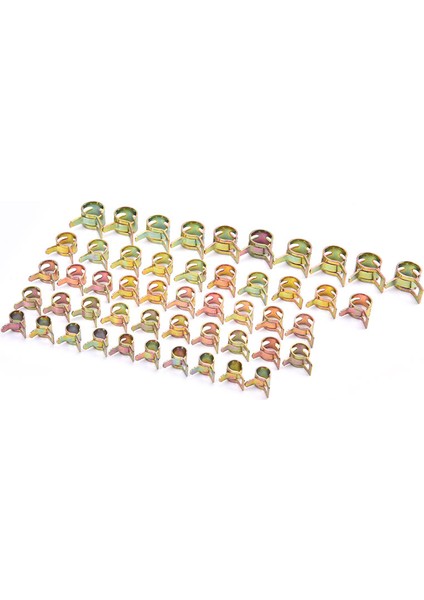 50 Adet 5/6/7/8/9mm Bahar Klip Yakıt Hattı Hortumu Su Borusu Hava Borusu Kelepçeleri Bağlantı Elemanı Karşılaşması (Yurt Dışından) fiyatları