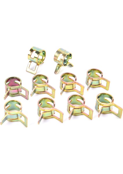 50 Adet 5/6/7/8/9mm Bahar Klip Yakıt Hattı Hortumu Su Borusu Hava Borusu Kelepçeleri Bağlantı Elemanı Karşılaşması (Yurt Dışından) indirimleri