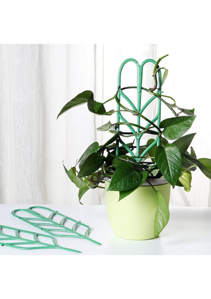 Homeınn 3 Adet Bahçe Tırmanma Bitki Pot Destek Rafı Çiçek Yaprak Sarmaşıklar Plastik Kafes (Yurt Dışından)