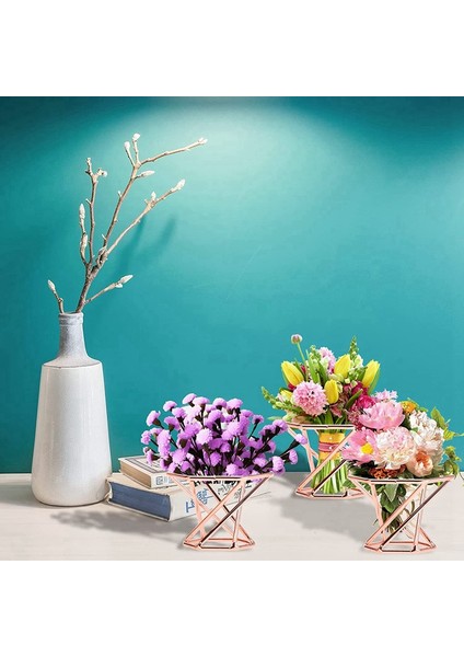 12 Adet Mini Hava Tesisi Standı Metal Geometrik Hava Tesisi Ekran Standı Geometrik Hava Tesisi Konteyner Mini Hava Tesisi Tutucular (Yurt Dışından) modelleri