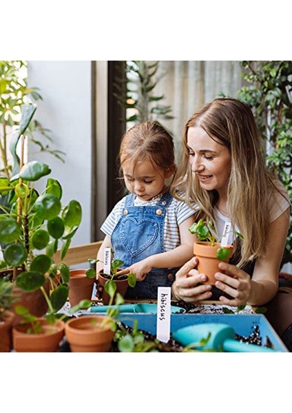 Plastik Bahçe Tesisi Etiketleri Su Geçirmez Houseplants Tohumlar Için Etiketler Saksı Kapalı Işaretleyiciler Herb Bahçe Depolama Için Açık (Yurt Dışından) fırsatları