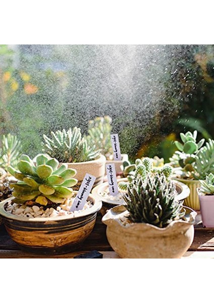 Plastik Bahçe Tesisi Etiketleri Su Geçirmez Houseplants Tohumlar Için Etiketler Saksı Kapalı Işaretleyiciler Herb Bahçe Depolama Için Açık (Yurt Dışından) indirimleri