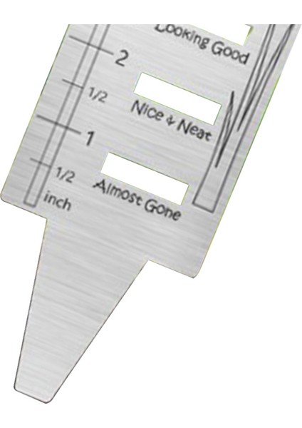 Çim Cetveli Çok Amaçlı Çim Ölçer Kuru Erik Bitki Ölçme Aracı (Yurt Dışından)