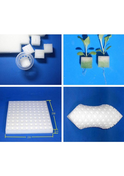 100 Adet Topraksız Topraksız Sebze Fide Saksıları Fidanlık Süngeri Kültür Podazz (Yurt Dışından) indirimleri