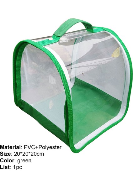 Yeşil Ev Yaratık Kafesi Şeffaf Kelebek Örgü Teraryum Habitat Ağı (Yurt Dışından) fiyatları