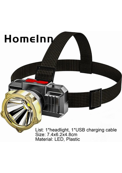 Homeınn Balıkçılık Işığı Şarj Edilebilir Ultra Parlak Acil Durum LED Far (Yurt Dışından) modelleri