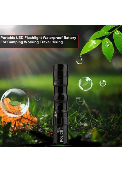 Kamp Çalışma Seyahat Yürüyüş Için Taşınabilir LED El Feneri Su Geçirmez Pil (Yurt Dışından) modelleri