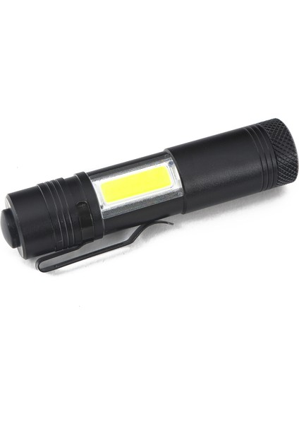 Mini Taşınabilir Alüminyum Q5 LED El Feneri Xpe ve Cob Çalışma Işığı Fener Ful Kalem Torch Lambası 4 Modu 14500 Veya Aa Kullanın (Yurt Dışından)