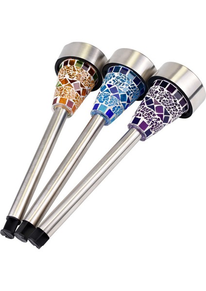 Dış Mekan LED Spot Işığı-1 x Solar LED Bahçe Gece Lambaları-Turuncu (Yurt Dışından) fırsatları