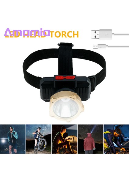 Amamia Balıkçılık Işığı Hava Koşullarına Dayanıklı Akülü LED Far (Yurt Dışından) fırsatları